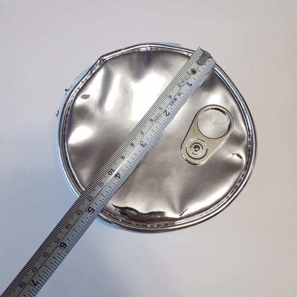 1PC Large-capacity Storage Bag Cat Eating Fish Pattern Canned Type Cosmetic Bag - Picture 4 of 7